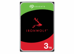 Seagate IronWolf, NAS HDD, 3TB, 3.5", SATAIII, 256MB cache, 5.400RPM