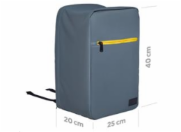 CANYON CSZ-01 batoh pro 15.6" notebook, 20x25x40cm, 20L, příruční zavazadlo, příruční zavazadlo, šedá