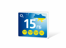 O2 Předplacená karta GO UKRAJINA 15 GB