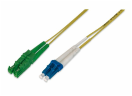 Digitus Fiber Optic Patch Cord, E2000 (APC) to LC (PC) Singlemode 09/125 µ, Duplex, Length 3 m