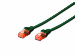 Digitus CAT 6 U-UTP patch cable, Cu, LSZH AWG 26/7, length 5 m, color green