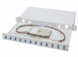 DIGITUS Professional Fiber Optic Splice Box, Equipped, LC, OS2