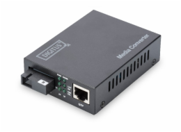 Digitus Media Converter, Singlemode, BiDi, WDM Gigabit Ethernet, Tx1550nm / Rx1310nm SC connector, Up to 20km