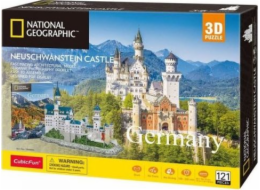 3D puzzle hrad Neuschwanstein National Geographic