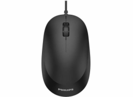 Philips SPK7207B/Kancelářská/Optická/1 600 DPI/Drátová USB/Černá