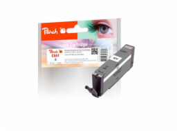 PEACH kompatibilní cartridge Canon CLI-551GY, grey, 8,5 ml