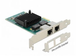 DeLOCK PCIe x1 auf 2x RJ45 Gbit, LAN-Adapter