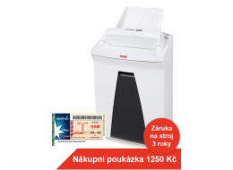 HSM skartovačka SECURIO AF150/ formát A4/ velikost řezu 1,9x15mm/ stupeň utajení (DIN) P-5/ aut. podavač/ NBÚ tajné bílá