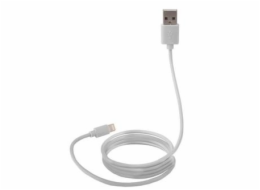 CANYON nabíjecí kabel Lightning MFI-1, kompaktní, Apple certifikát, délka 1m, bílá