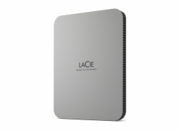 LaCie HDD External Mobile Drive (2.5 /5TB/ USB 3.1 TYPE C), Stříbrná