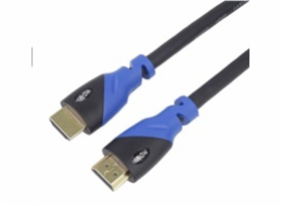 PREMIUMCORD Kabel HDMI - Ultra HDTV, 1m (Color, zlacené konektory)