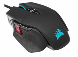 CORSAIR M65 RGB ULTRA/Herní/Optická/Pro praváky/26 000 DPI/Drátová USB/Černá