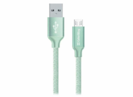 Colorway Datový Kabel Usb / Micro Usb/ 1m/ 2.1A/ Mint