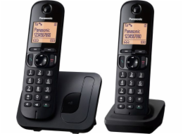 KX-TGC212 Dect Black + přídavné sluchátko