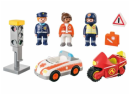 Každodenní hrdinové Playmobil, 1.2.3, 8 dílků, 71156