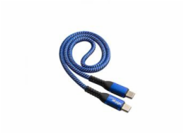 Akyga AK-USB-38 USB 2.0, USB C vidlice, z obou stran, niklovaný, 1,8m Akyga kabel USB 2.0 type C 0.5m 100W