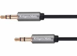 Kabel KRUGER & MATZ JACK 3.5 konektor/JACK 3.5 konektor 1,8m KM1227 Basic