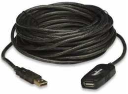 MANHATTAN Kabel USB 2.0 A-A, aktivní prodlužovací 20m, Daisy-Chainable