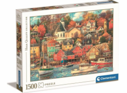 Puzzle 1500 dílků Vysoká kvalita, Přístav dobrých časů