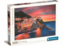 Puzzle 1000 dílků vysoké kvality, Manarola