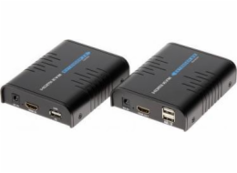 Extender HDMI/RJ45/USB Lenkeng HDMI+USB-EX-100