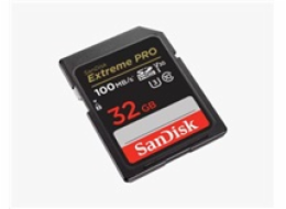 SanDisk extreme Pro SDHC 32GB UHS-I C10 U3 V30