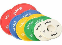 Olympic Bumper Plates Set 2x (0.5kg 1kg 1.5kg 2kg 2.5kg) HMS CBRS Set