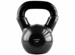 Kettlebell vinyl 12 kg black HMS KNV12