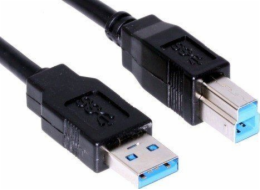 PREMIUMCORD Kabel USB3.0 propojovací A-B, Super-speed 5Gbps, 5m