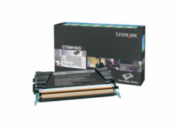 C736, X736, X738 Black High Yield Return Programme Toner Cartridge  (12K)