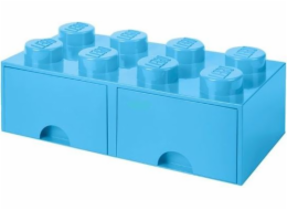 LEGO Brick Drawer 8 hellblau, Aufbewahrungsbox