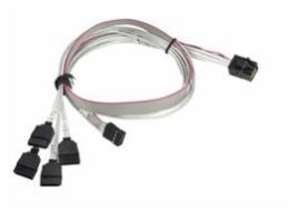 Supermicro CBL-SAST-0616 kabel pro sériové SCSI (SAS) 0,5 m Šedá