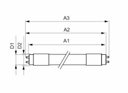 Philips MASTER LEDtube 1200mm HO 12,5W 865 T8, LED žárovka