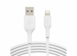 Belkin CAA001bt1MWH USB-A - Lightning, 1m, bílý Belkin Lightning kabel, 1m, bílý