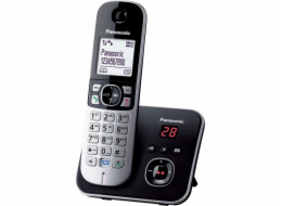 Panasonic KX-TG6821 DECT telephone Caller ID Black  Silver