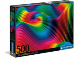 Clementoni Puzzle 500el barevný boom Waves. Vlny 35093