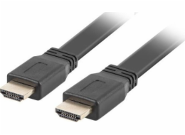 Lanberg CA-HDMI-21CU-0030-BK LANBERG HDMI M/M 2.0 kabel 3M 4K černý plochý