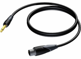 Kabel 6,3mm Jack Same - XLR Samice 5m