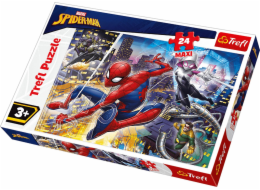 Puzzle 24 prvků Maxi - Fearless Spider-Man