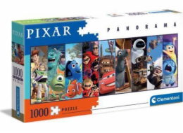 Puzzle 1000 dílků Pixar Panorama