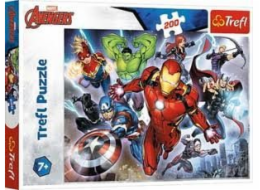 Puzzle 200 dílků Brave Avengers