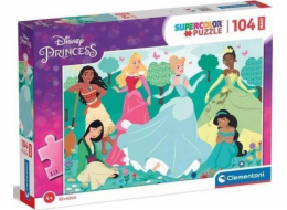 Puzzle 104 dílků Disney Princess MAXI