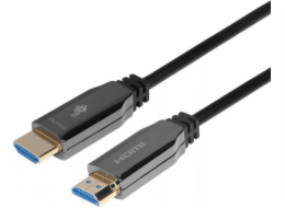 Kabel HDMI v2.0 hybridní optické vlákno 20m