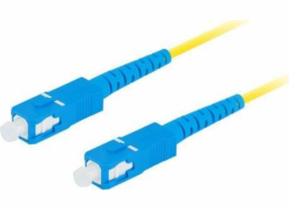 LANBERG optický patch cord SM SC/UPC-SC/UPC simplex 2m LSZH G657A1 průměr 3mm, barva žlutá