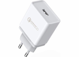 UGREEN USB-A QC 3.0 18W Wall Charger-EU White