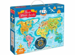 Puzzle Mapa světa 300 dílků