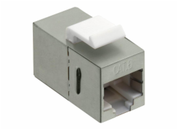 LOGILINK NK4011 LOGILINK - Keystone Inline Coupler 2xRJ45 Cat.6 STP, snap-in montáž