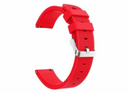 Landscape Grain Strap Red pro Xiaomi Amazfit BIP, BIP S, BIP LIte, GTS, GTR 42 mm