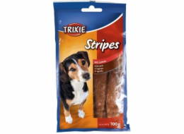 TRIXIE Stripes with lamb - Dog treat - 100g