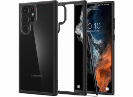 Ochranný kryt Spigen Ultra Hybrid pro Samsung Galaxy S22 ultra matně černý